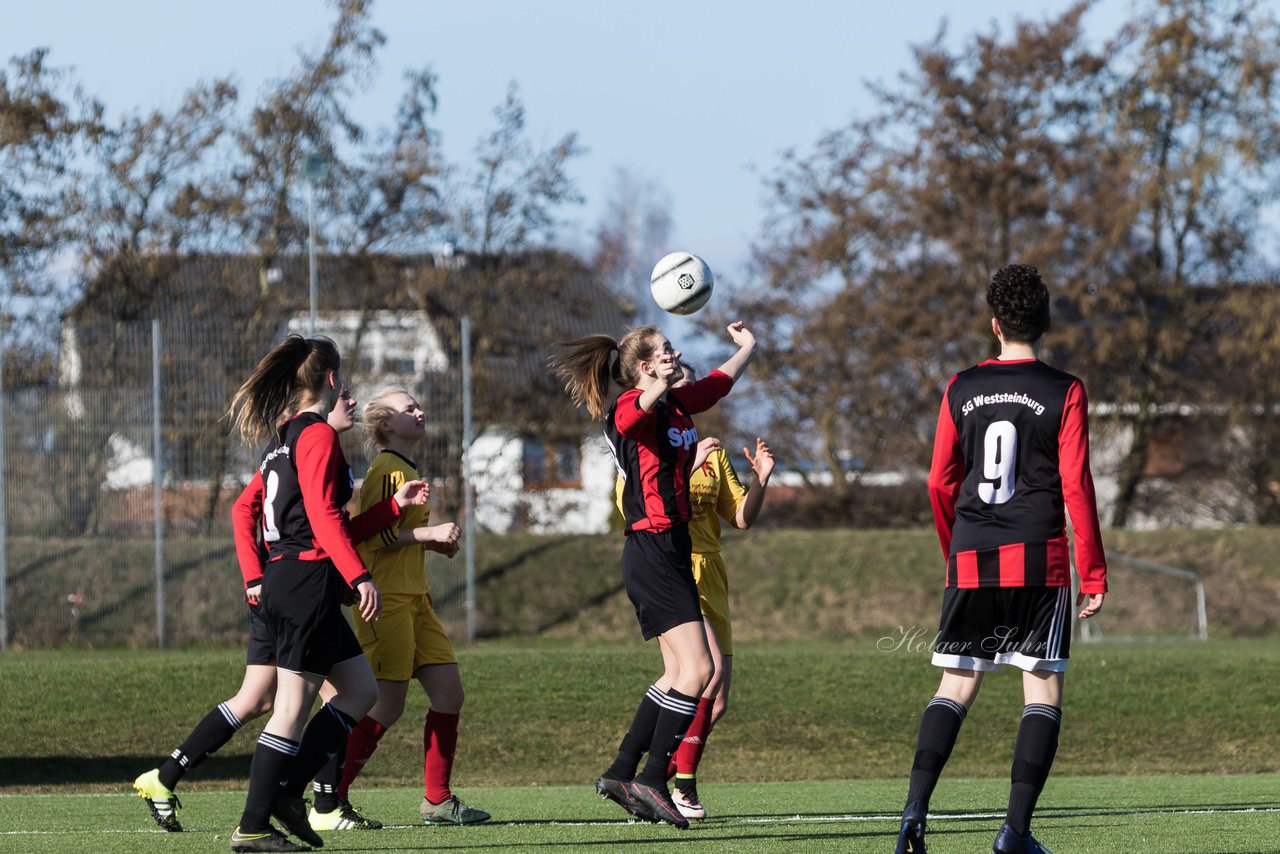 Bild 178 - B-Juniorinnen SG Weststeinburg/Bei - SV Fisia 03 : Ergebnis: 1:2